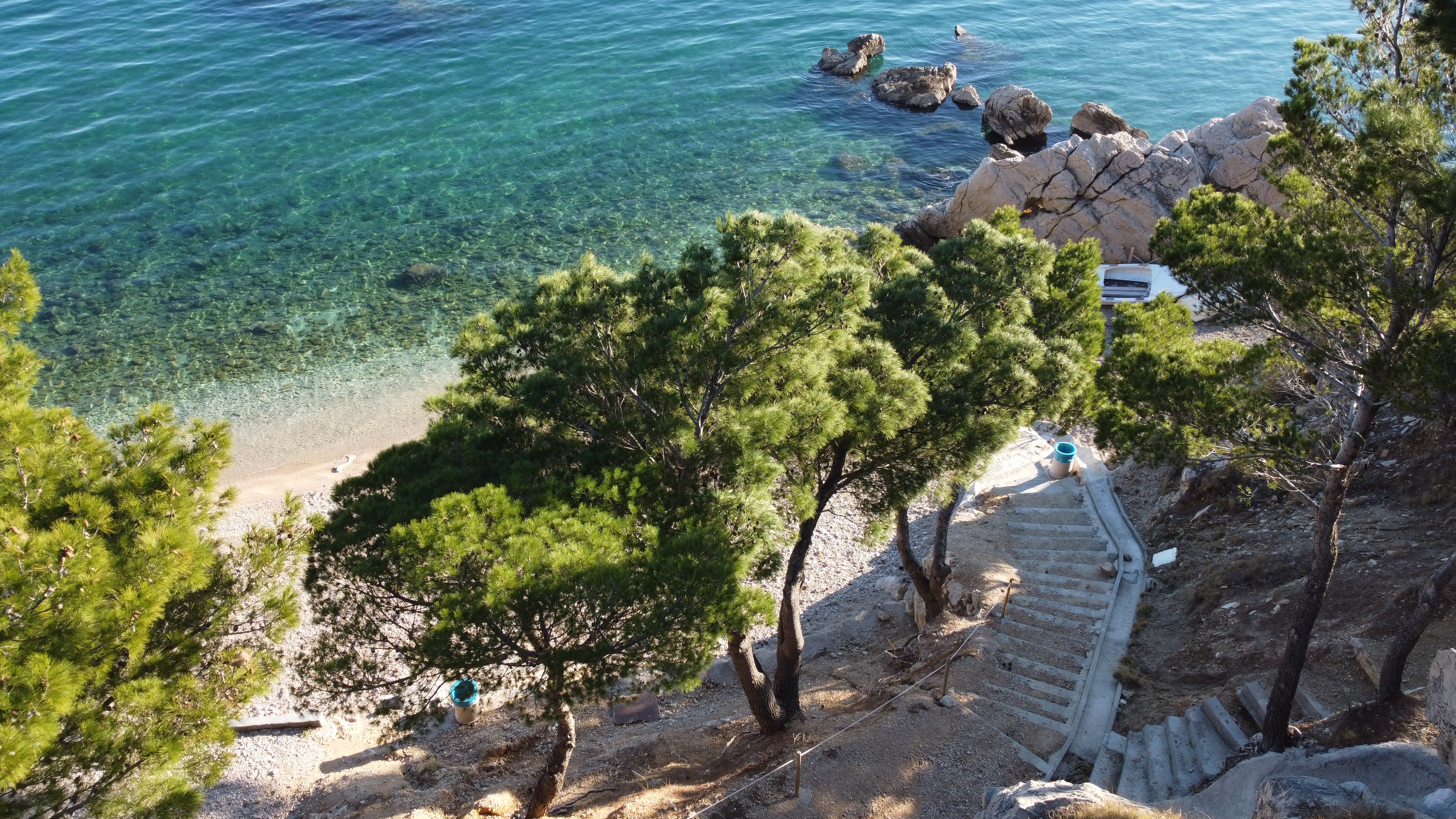 Velika terasa s pogledom na more